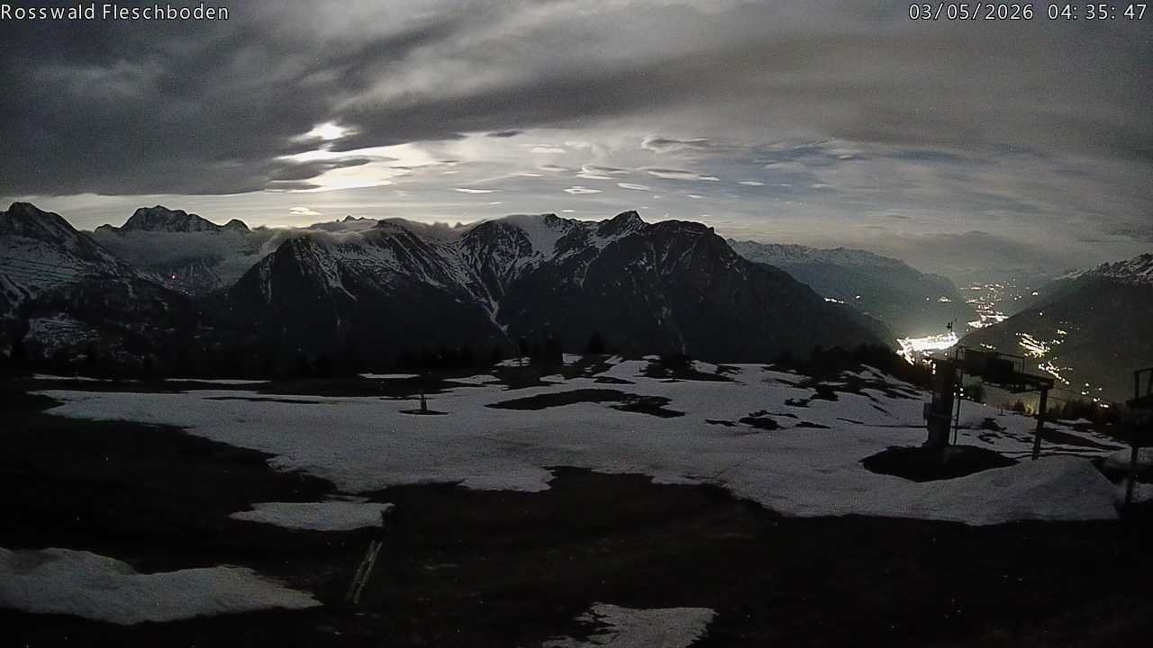 Archived image Webcam Rosswald - Fleschbodu