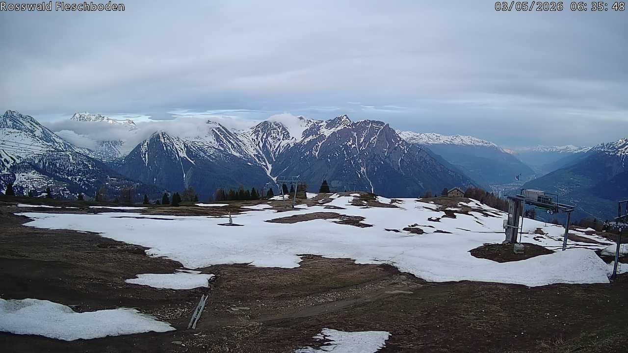 Archived image Webcam Rosswald - Fleschbodu
