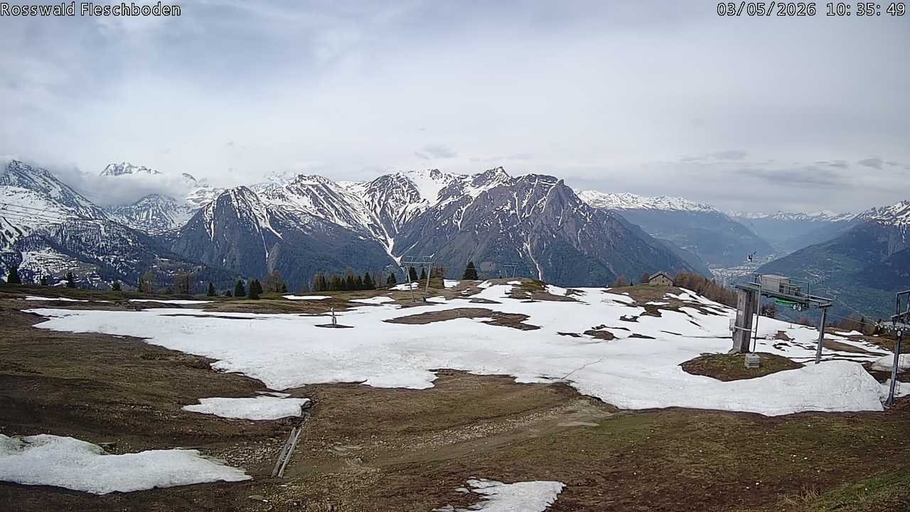 Archived image Webcam Rosswald - Fleschbodu