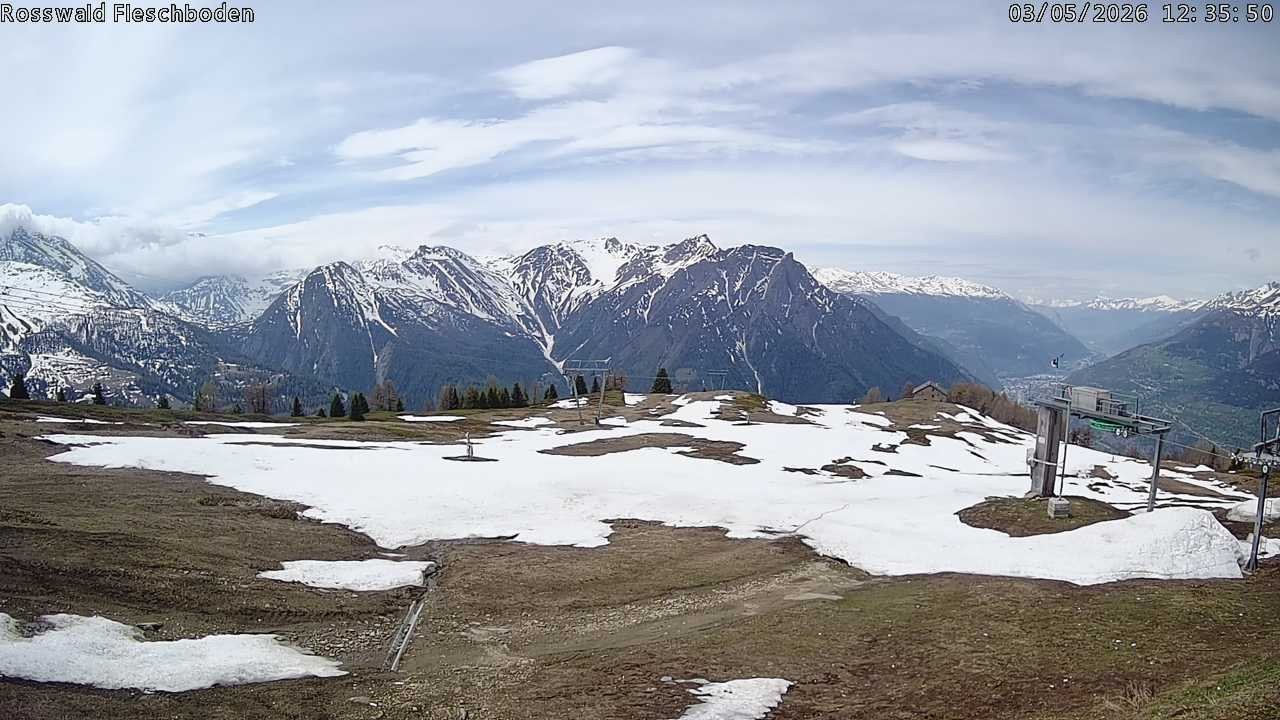 Archived image Webcam Rosswald - Fleschbodu