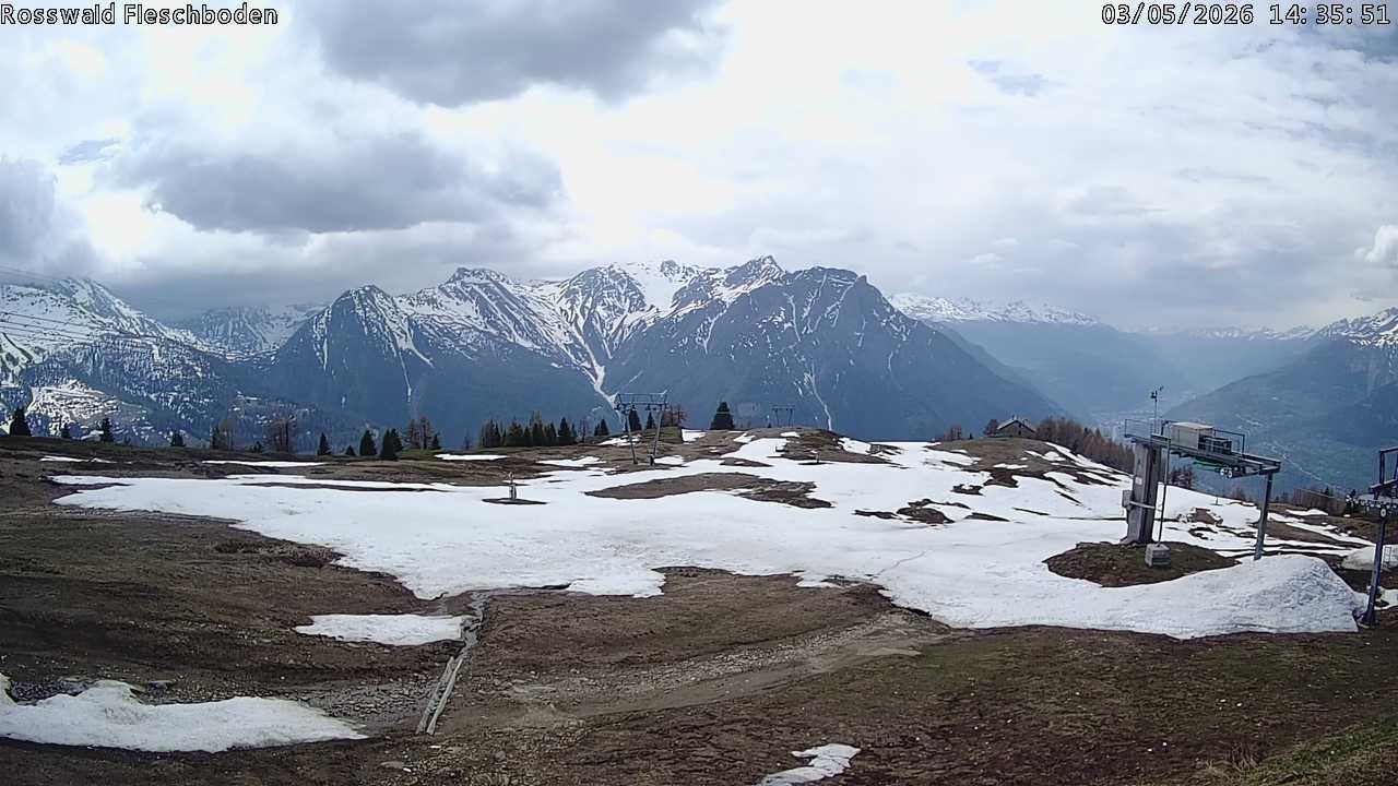 Archived image Webcam Rosswald - Fleschbodu