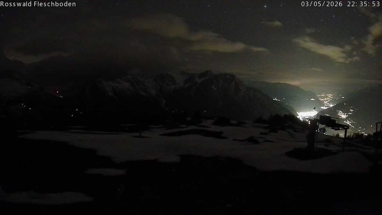 Archived image Webcam Rosswald - Fleschbodu