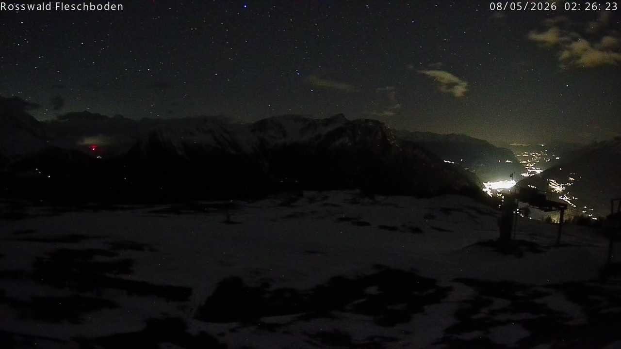 Archiv Foto Webcam Rosswald - Fleschboden