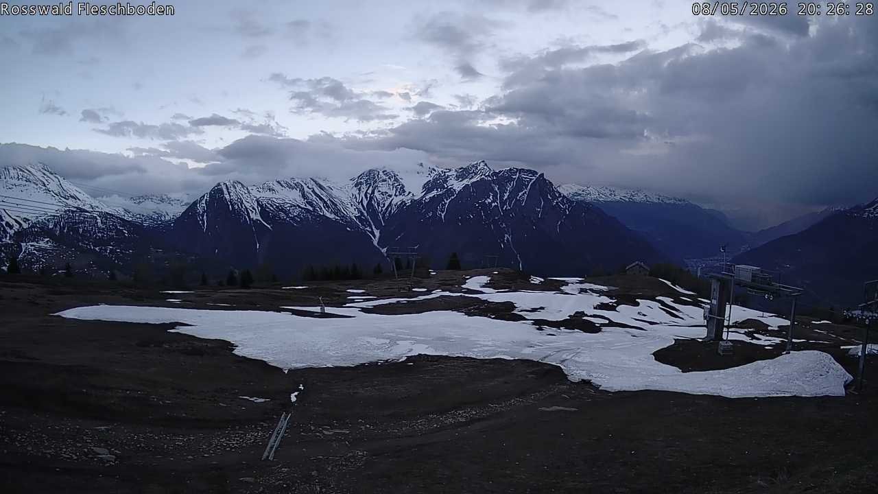 Archiv Foto Webcam Rosswald - Fleschboden
