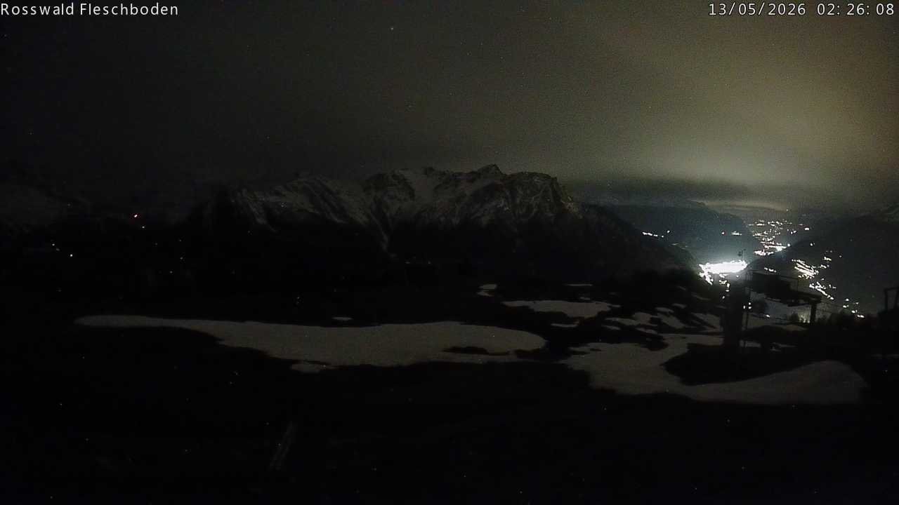 Archiv Foto Webcam Rosswald - Fleschboden