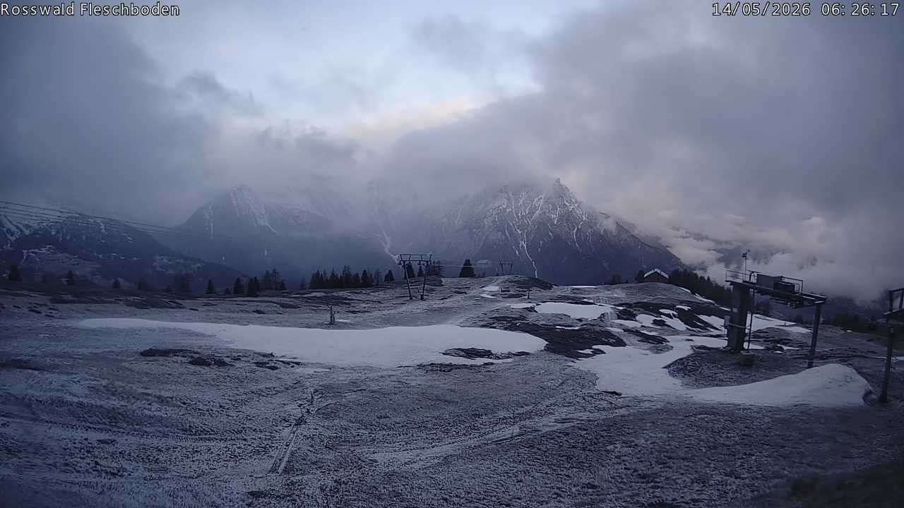 Archiv Foto Webcam Rosswald - Fleschboden
