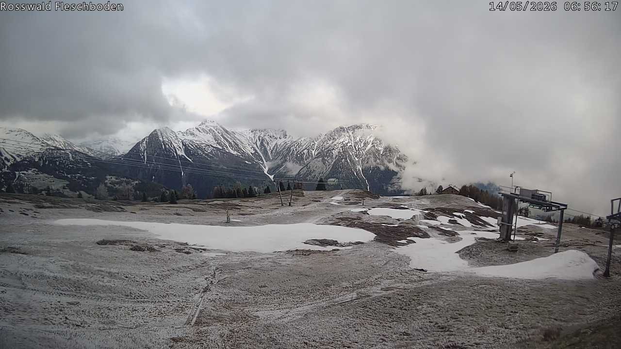 Archiv Foto Webcam Rosswald - Fleschboden