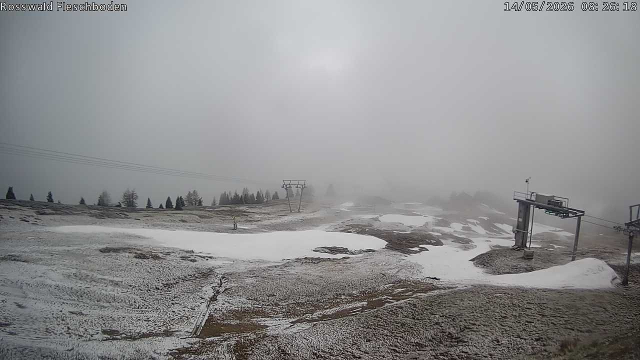 Archiv Foto Webcam Rosswald - Fleschboden