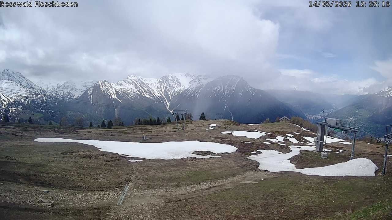Archiv Foto Webcam Rosswald - Fleschboden