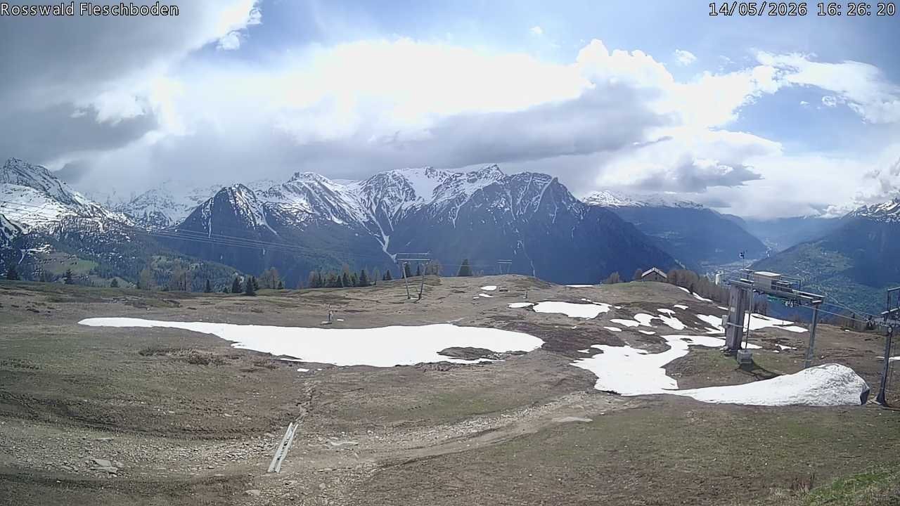 Archiv Foto Webcam Rosswald - Fleschboden