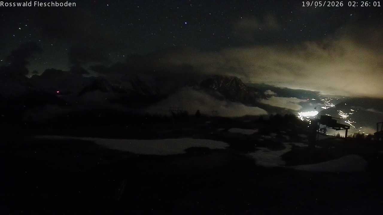 Archiv Foto Webcam Rosswald - Fleschboden