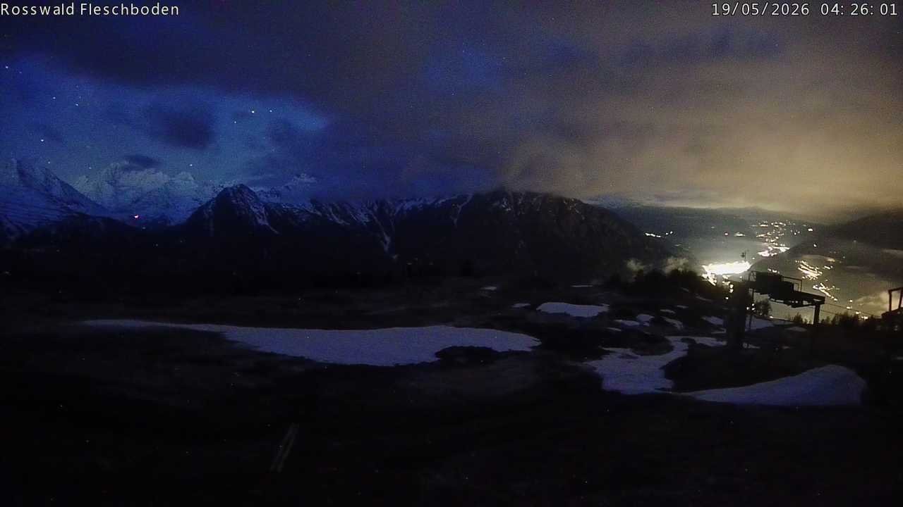 Archiv Foto Webcam Rosswald - Fleschboden