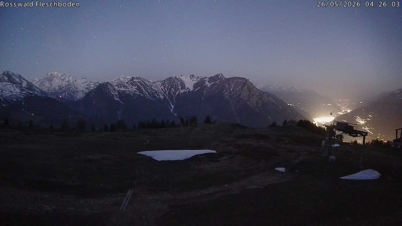Archiv Foto Webcam Rosswald - Fleschboden