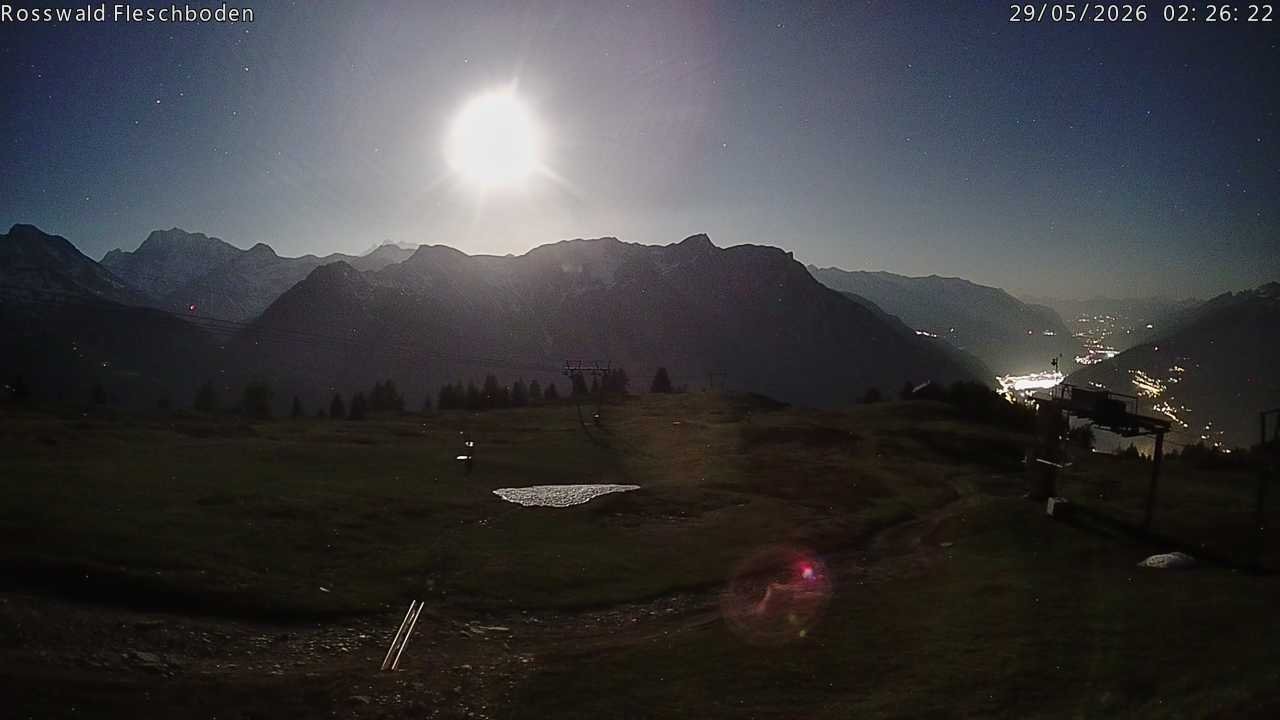 Archived image Webcam Rosswald - Fleschbodu