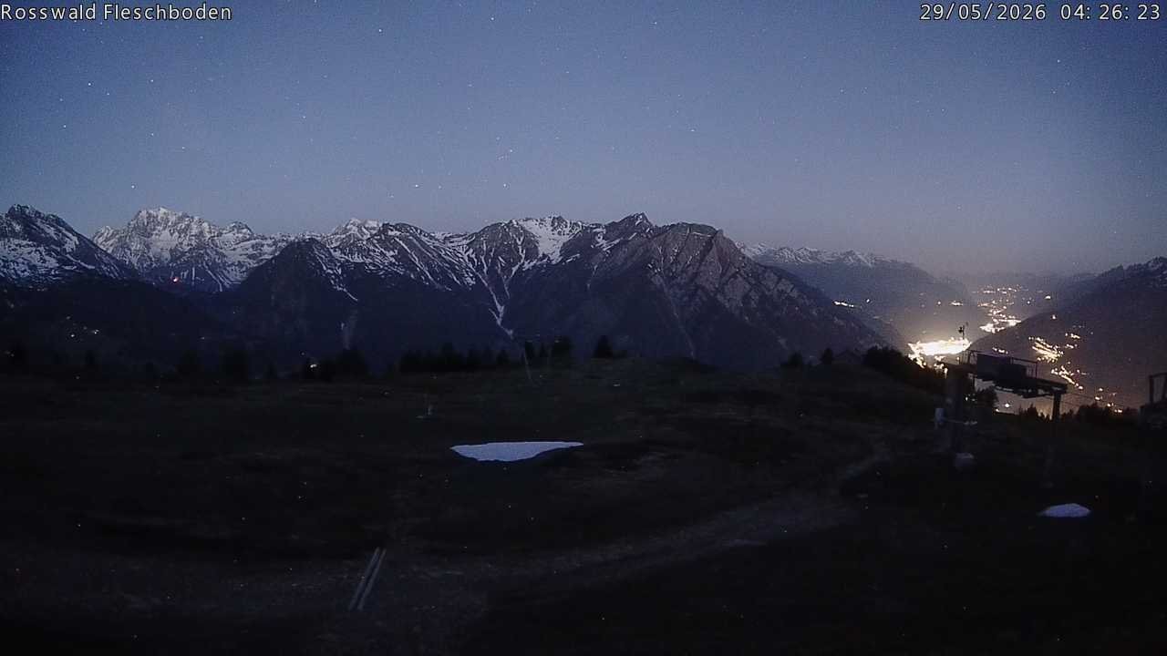Archived image Webcam Rosswald - Fleschbodu