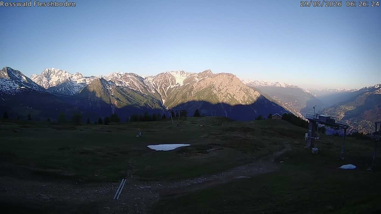 Archived image Webcam Rosswald - Fleschbodu