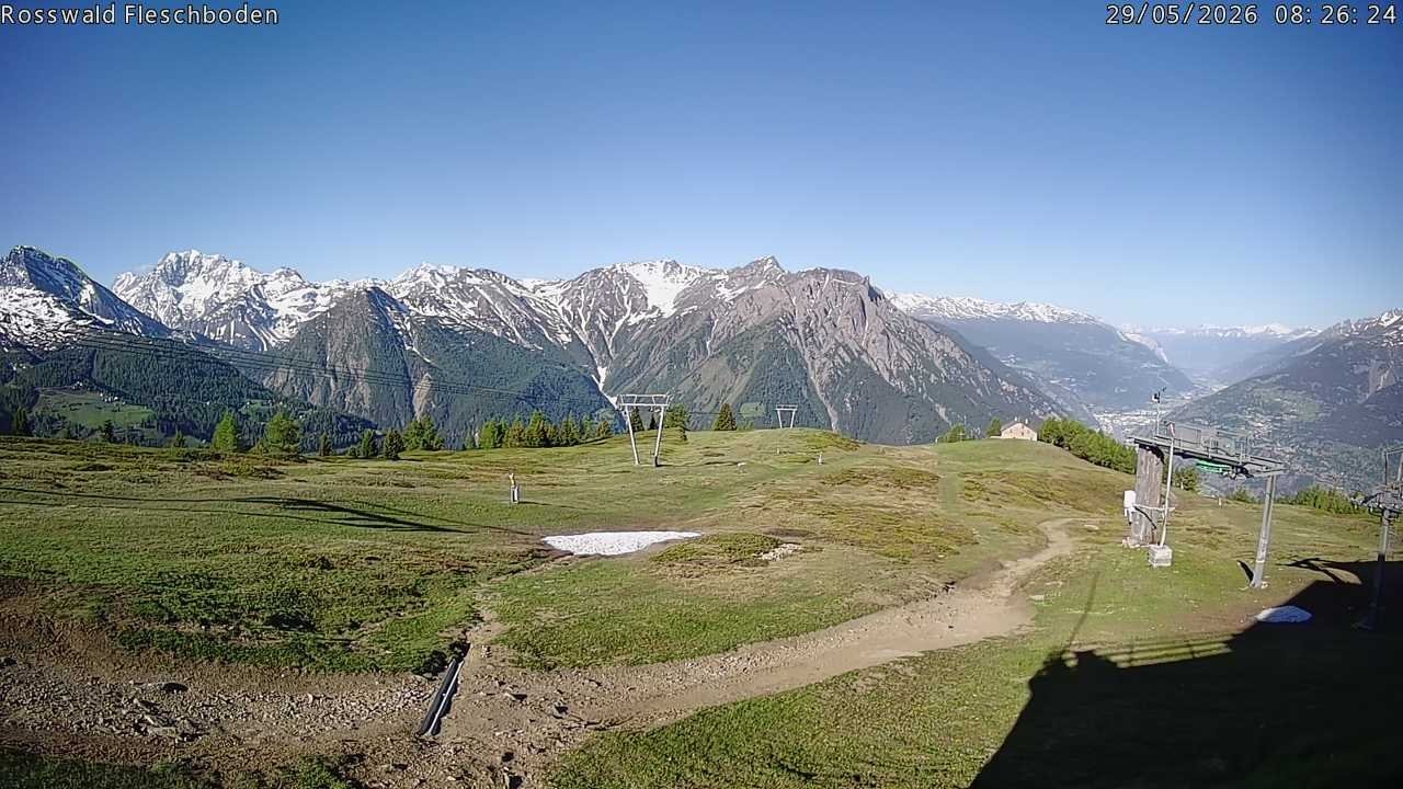 Archived image Webcam Rosswald - Fleschbodu