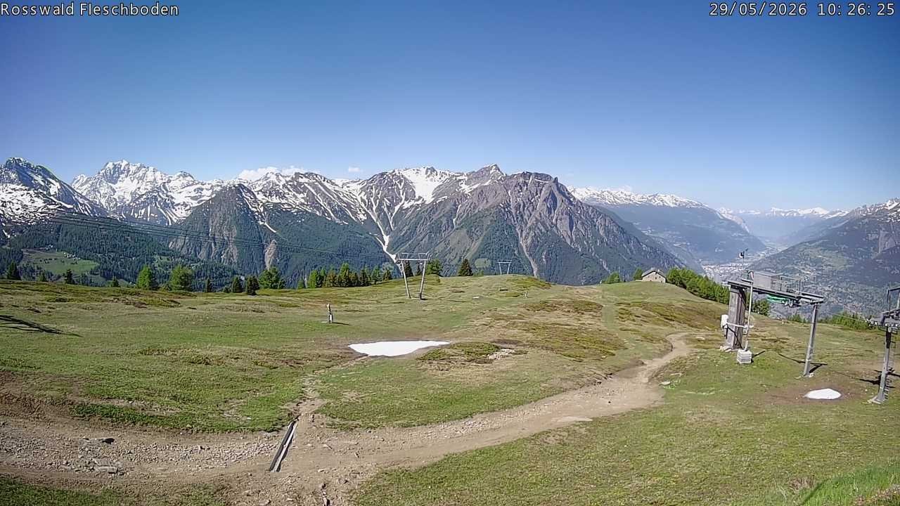 Archived image Webcam Rosswald - Fleschbodu