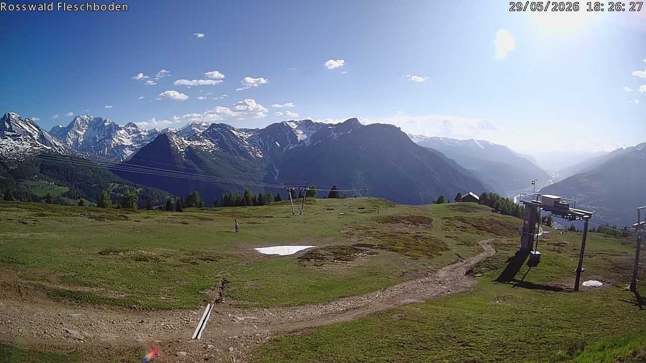 Archived image Webcam Rosswald - Fleschbodu