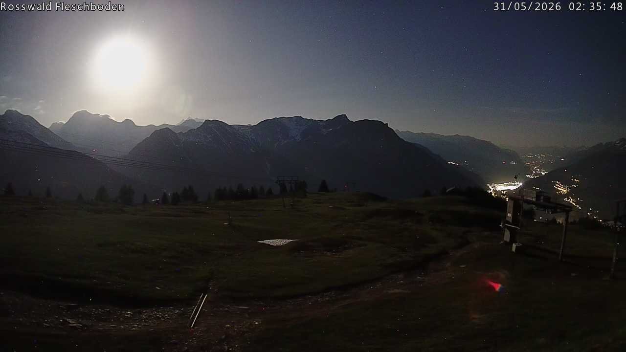 Archived image Webcam Rosswald - Fleschbodu