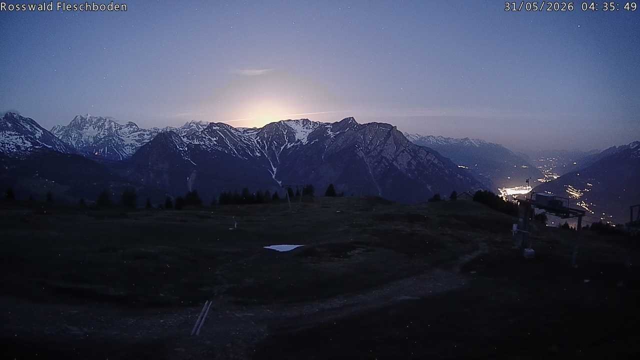 Archived image Webcam Rosswald - Fleschbodu
