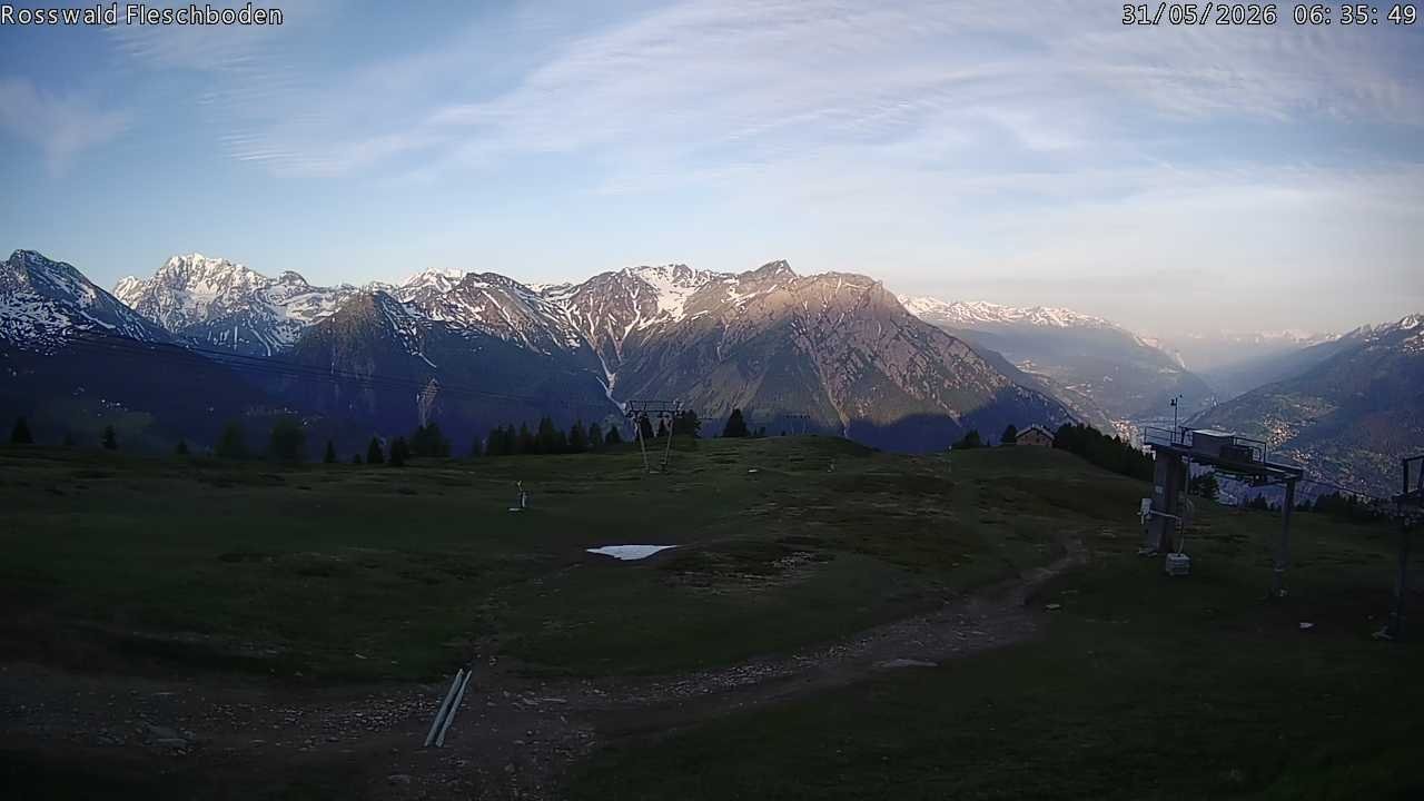 Archived image Webcam Rosswald - Fleschbodu