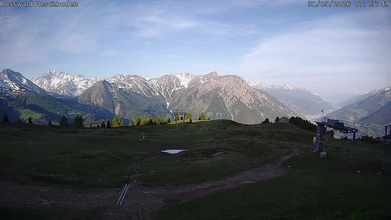 Archived image Webcam Rosswald - Fleschbodu