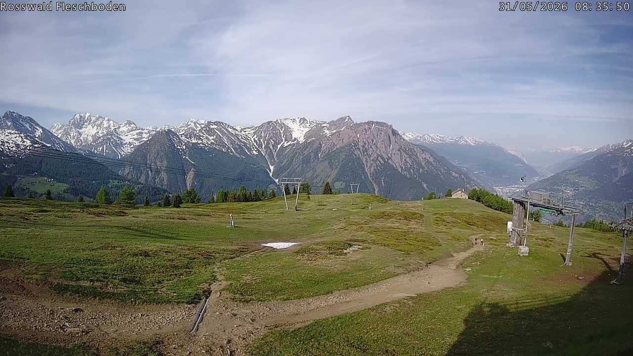Archived image Webcam Rosswald - Fleschbodu