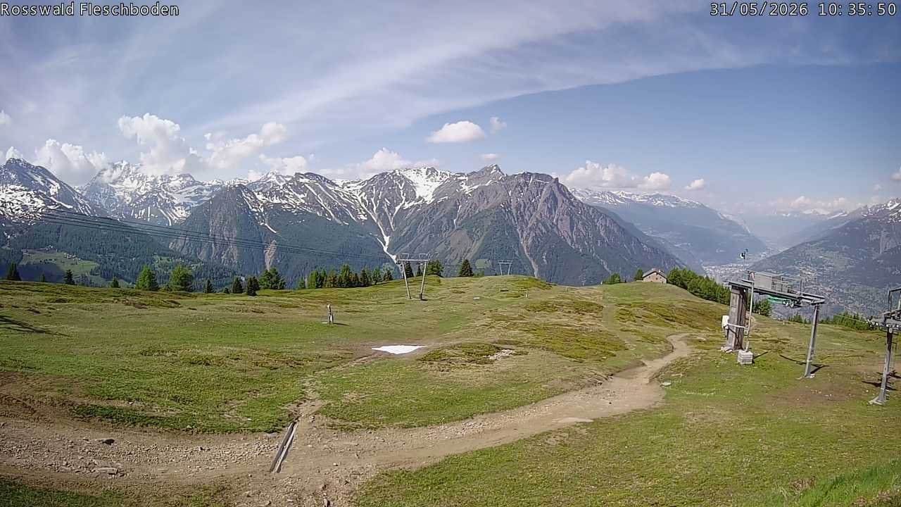 Archived image Webcam Rosswald - Fleschbodu