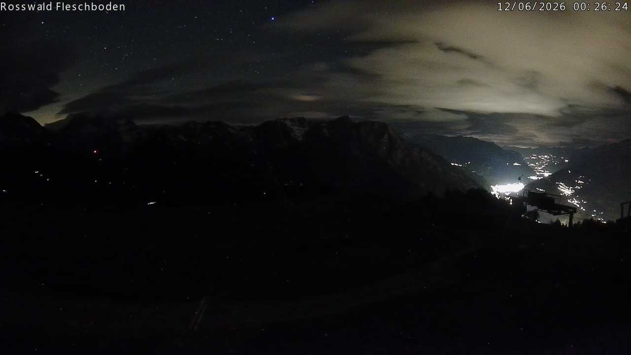 Archived image Webcam Rosswald - Fleschbodu