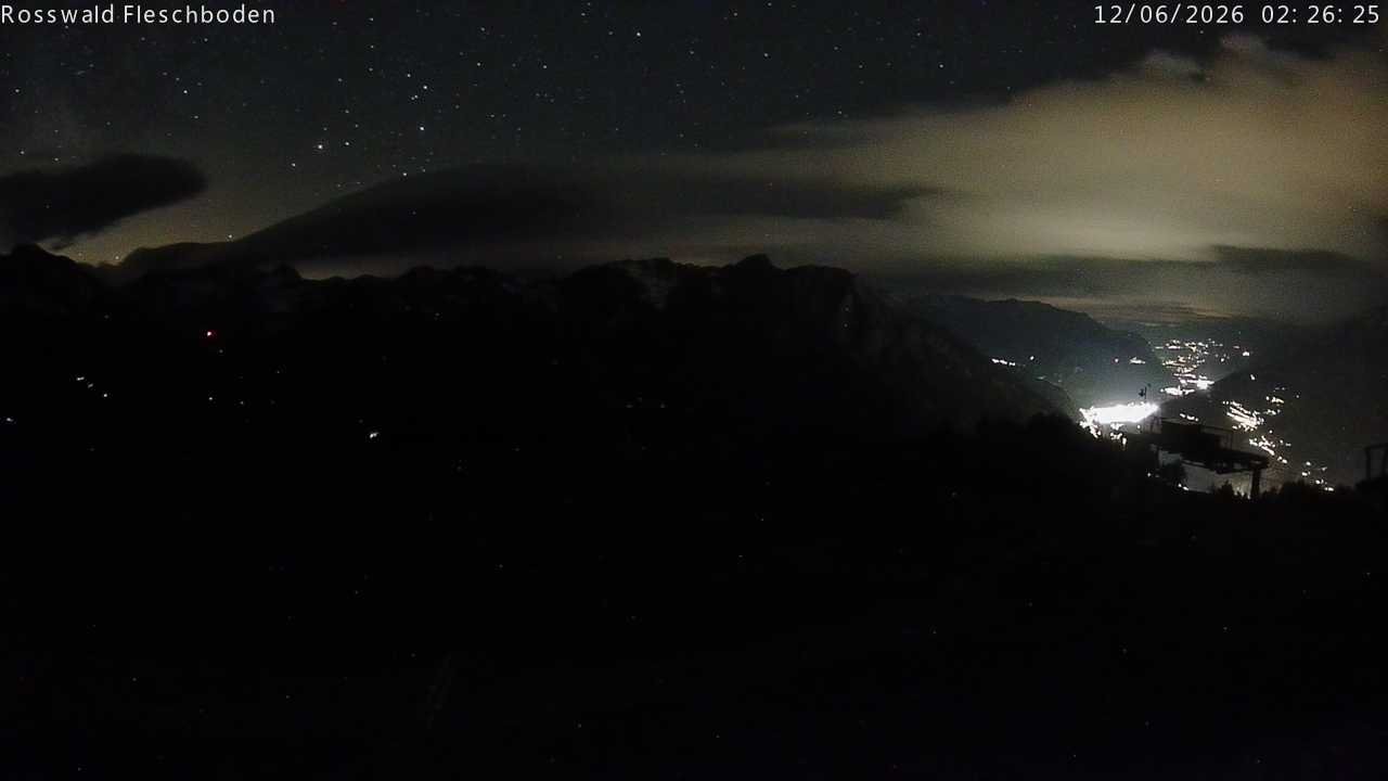 Archived image Webcam Rosswald - Fleschbodu