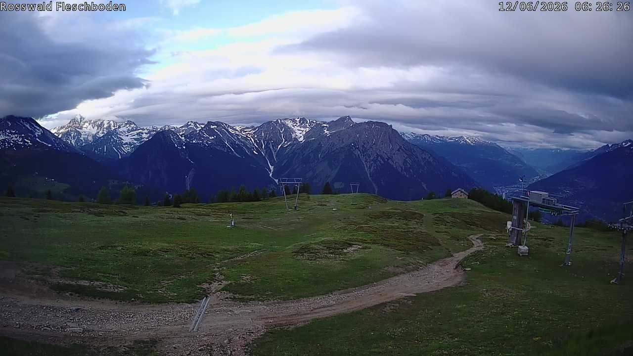 Archived image Webcam Rosswald - Fleschbodu