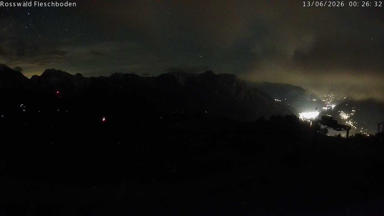 Archiv Foto Webcam Rosswald - Fleschboden