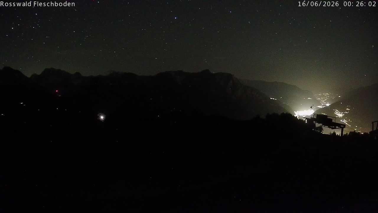 Archiv Foto Webcam Rosswald - Fleschboden