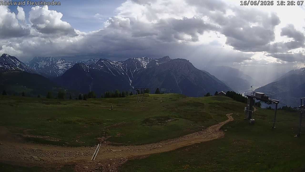 Archiv Foto Webcam Rosswald - Fleschboden