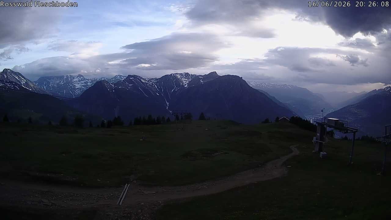 Archiv Foto Webcam Rosswald - Fleschboden