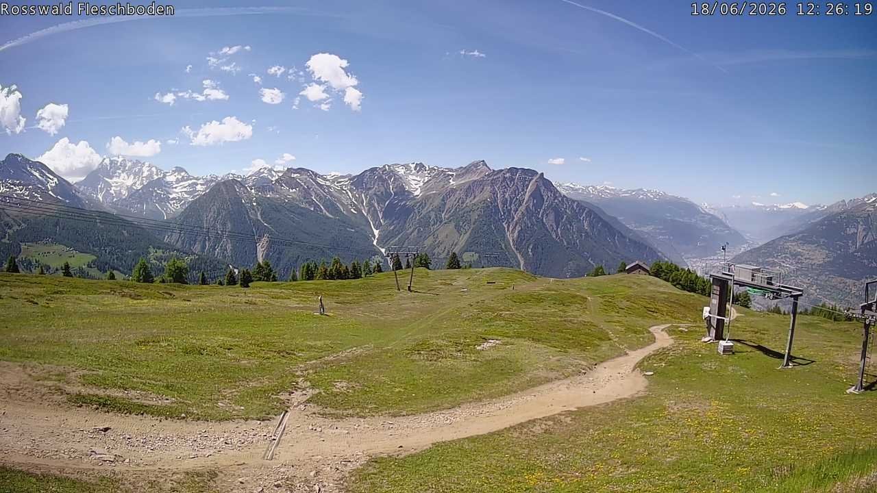 Archived image Webcam Rosswald - Fleschbodu