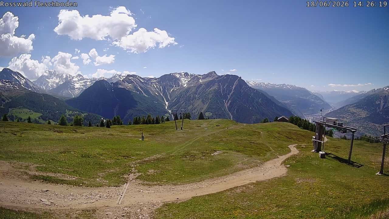 Archived image Webcam Rosswald - Fleschbodu