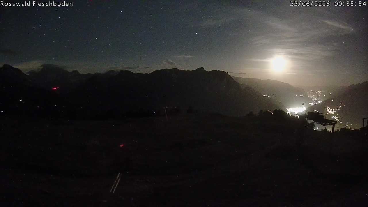 Archived image Webcam Rosswald - Fleschbodu
