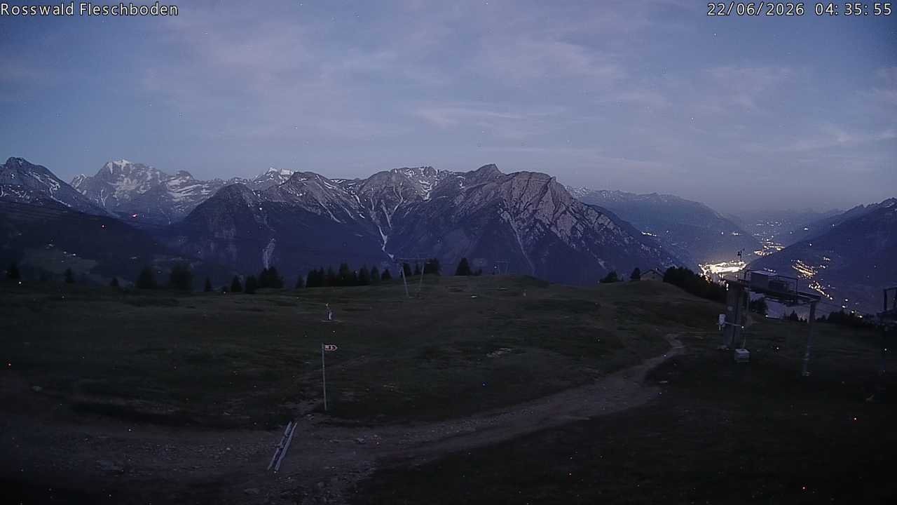 Archived image Webcam Rosswald - Fleschbodu