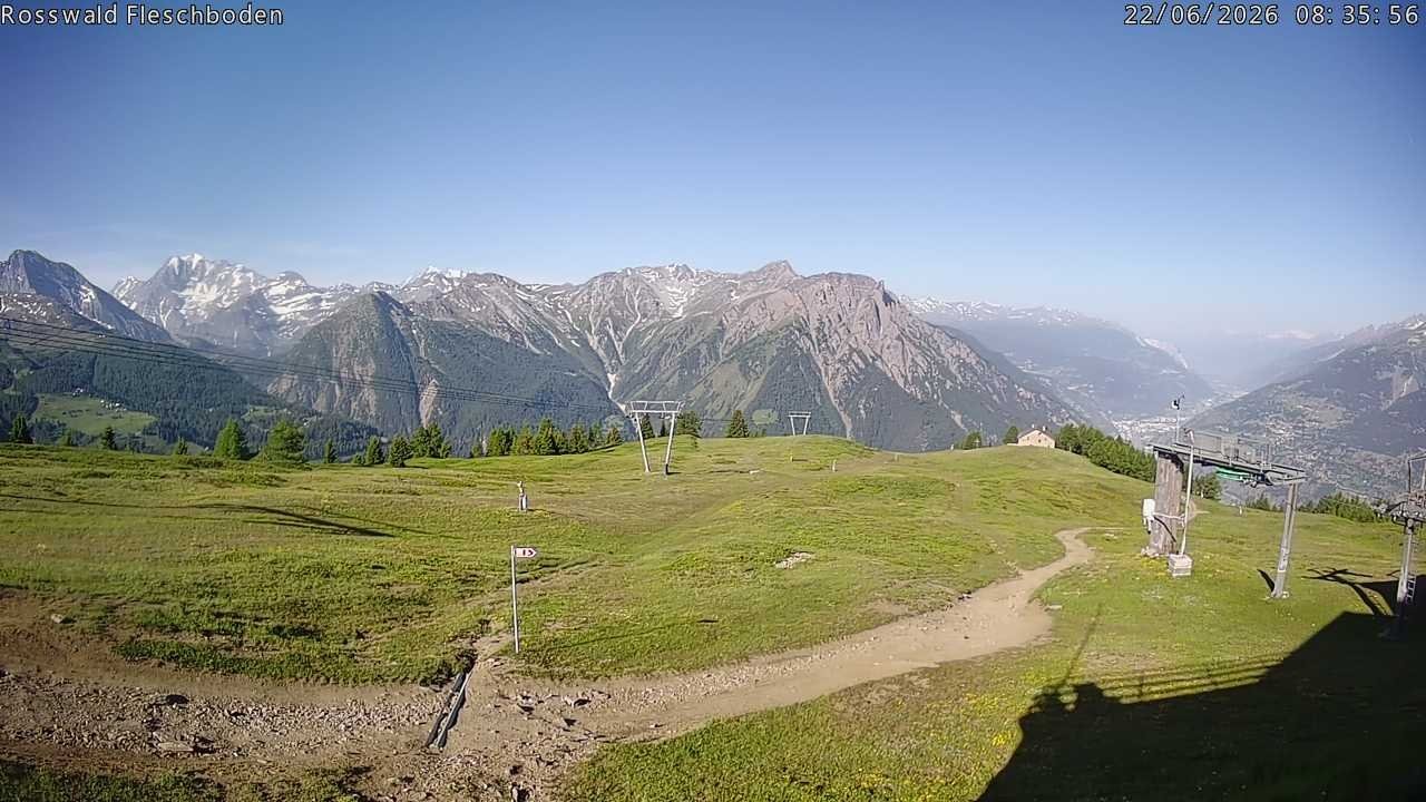 Archived image Webcam Rosswald - Fleschbodu
