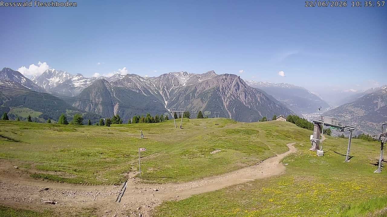 Archived image Webcam Rosswald - Fleschbodu