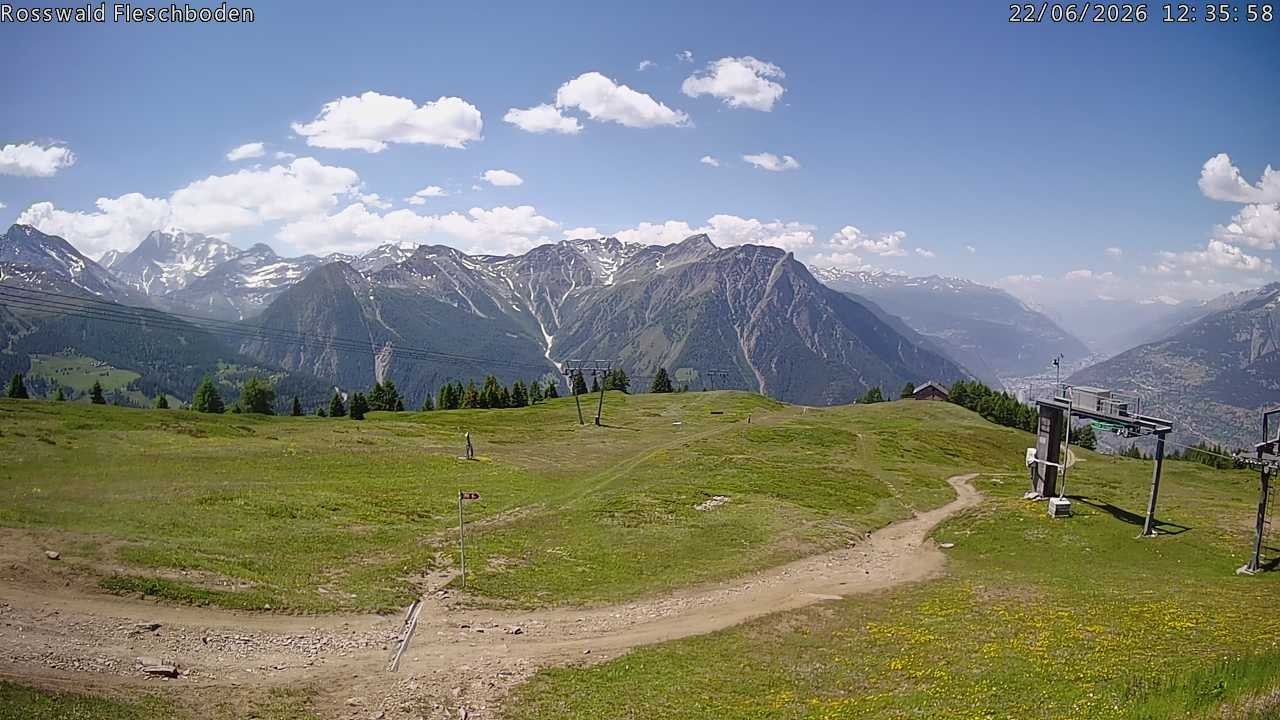 Archived image Webcam Rosswald - Fleschbodu