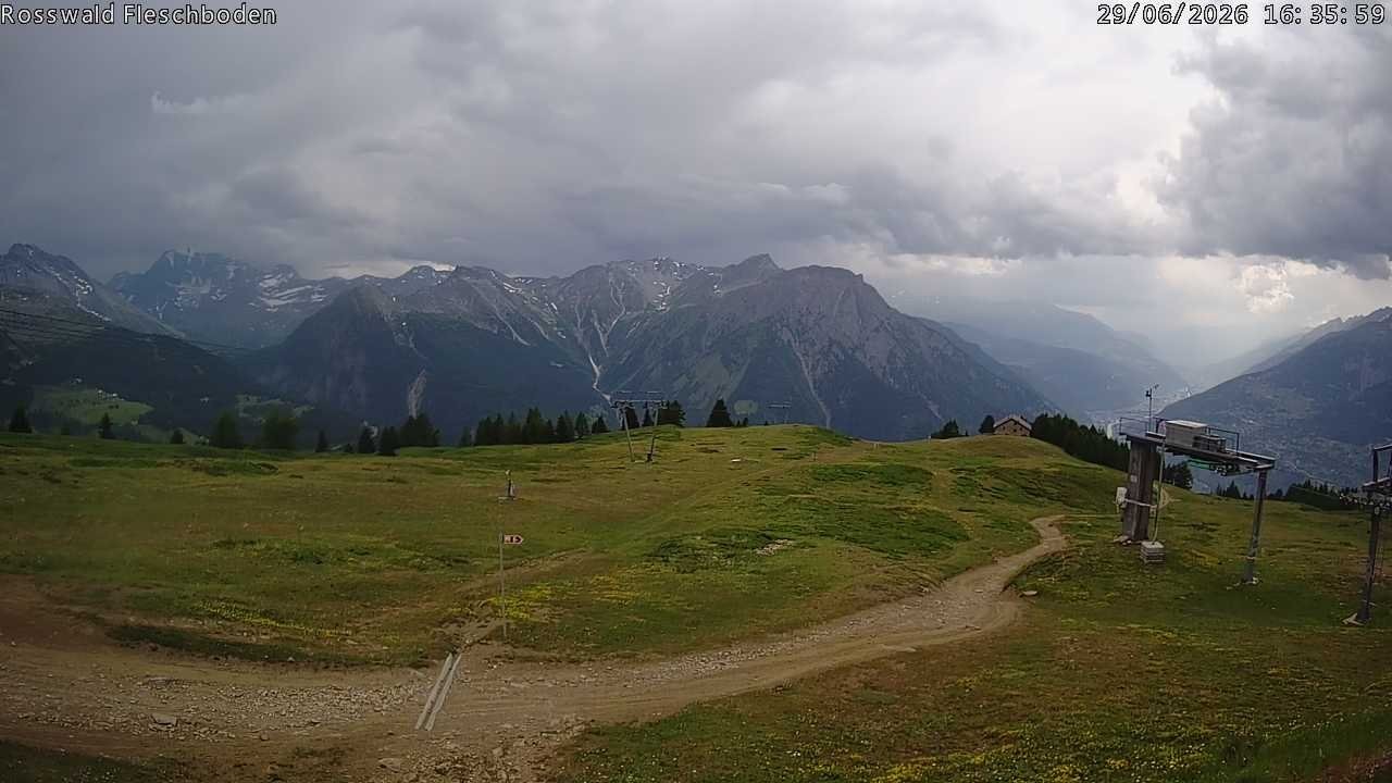Archiv Foto Webcam Rosswald - Fleschboden