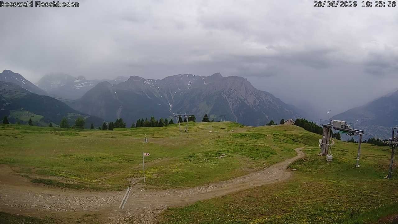 Archiv Foto Webcam Rosswald - Fleschboden