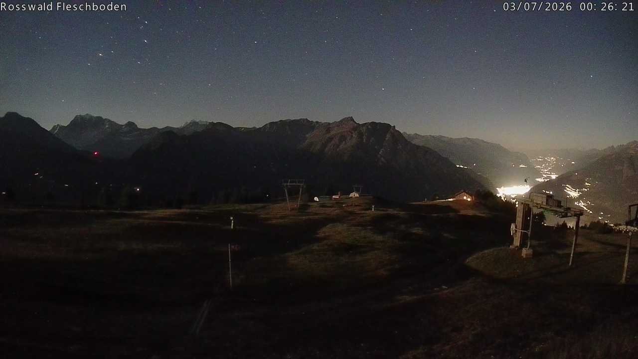 Archived image Webcam Rosswald - Fleschbodu