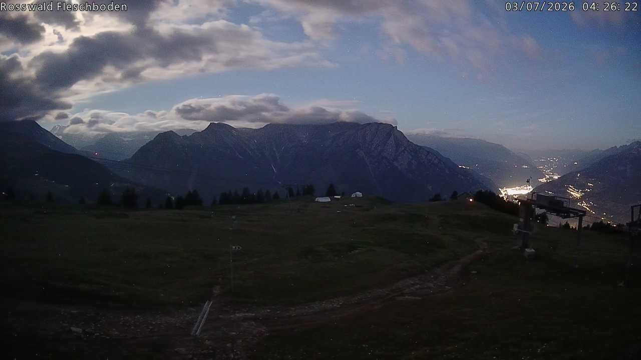 Archived image Webcam Rosswald - Fleschbodu