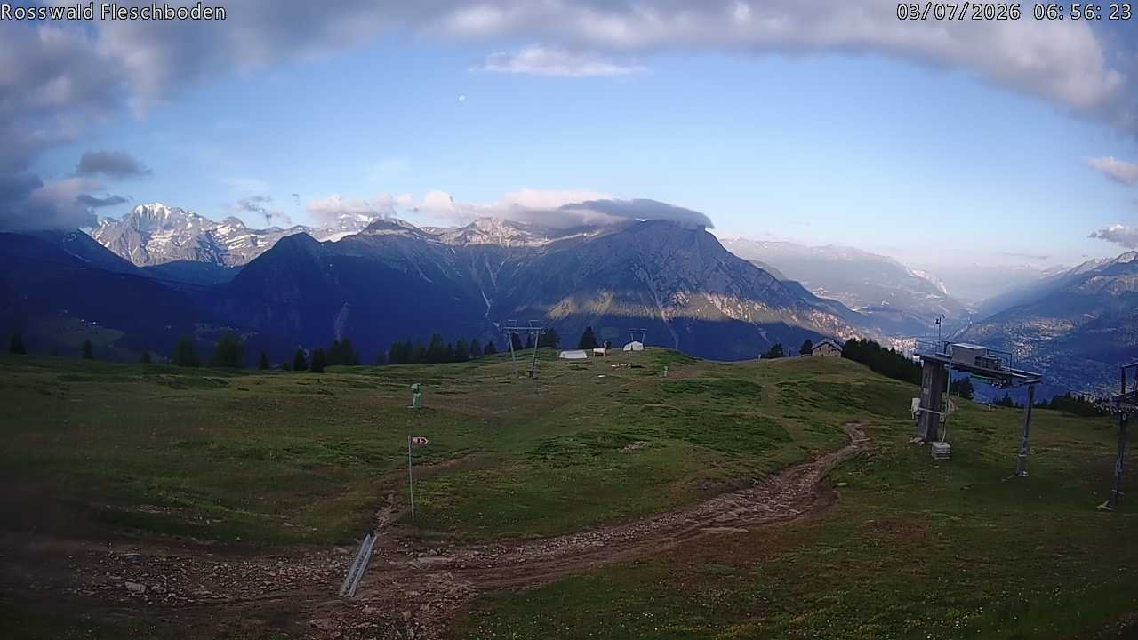 Archived image Webcam Rosswald - Fleschbodu