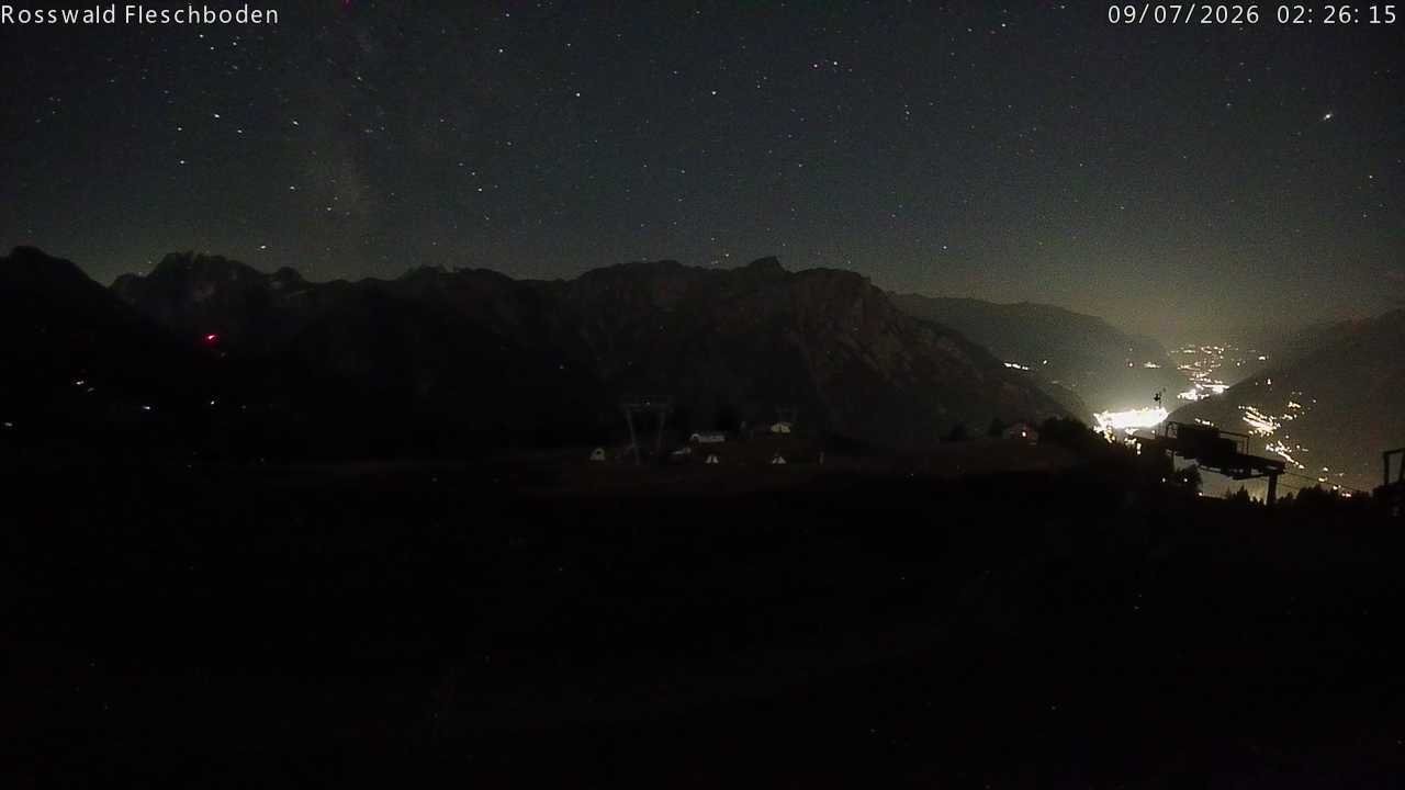 Archiv Foto Webcam Rosswald - Fleschboden