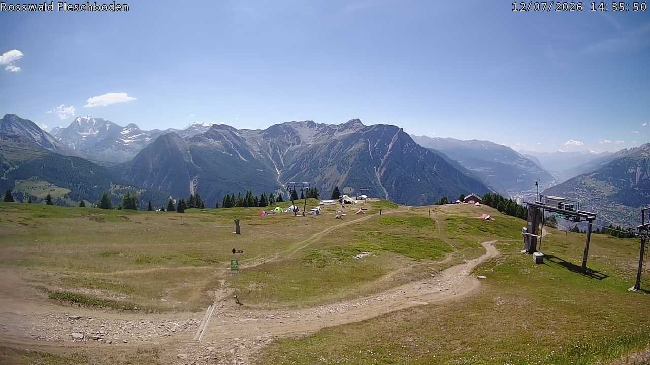 Archived image Webcam Rosswald - Fleschbodu